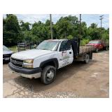 4050 2007 Chevrolet 3500 Allison Duramax Dump Flat-Bed img1