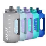 ZULU Goals 64oz Large Half Gallon Jug Water Bottle