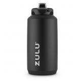 ZULU Goals 64oz Water Bottle Half Gallon Stainless