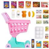 Battat- Play Circle- Shopping Cart " Toy Food ï¿½