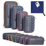 BAGAIL Microfibre Travel Towel, Royal Blue, 36 x 7