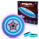USA Toyz Stealth LED Flying Disc- Light Up Disc fo
