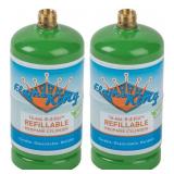 Flame King Refillable 1LB Empty Propane Cylinder T