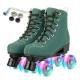 Silvertree Roller Skates for Women and Men PU Leat