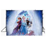 zlhcgd 7x5FT Frozen 2 Photography Vinyl Photo Back