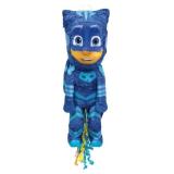 Blue PJ Masks 3D Paper Pinata - Pack Of 1 - Adorab