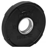 Hammer Strength 5Lb Round Rubber Olympic Plate