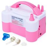 RUBFAC Balloon Pump Electric, Portable Balloon Blo