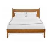 Mid-Century Castanho King Platform Bed* READ