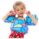 Double Couple Toddler Swim Vest with Sleeves Carto