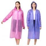 RUISHYY Rain Ponchos for Adults, Reusable EVA Rain