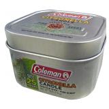 Coleman Pine Scented Citronella Candle with Wooden