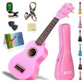 iECO Soprano Ukulele Beginner Kit for Kids Adults
