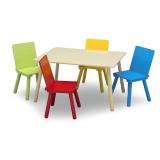Delta Children Kids Table and Chair Set (4 Chairs