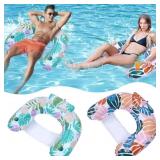 GG ZHONG QUAN 2 Pack Pool Float Adults, Inflatable