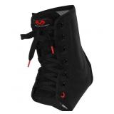 McDavid 199 Lightweight Laced Ankle Brace, Black,