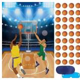 Basketball Party Game Pin The Basketball on The Ho