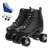 MAOWAO Roller Skates Women, Outdoor High Top PU Le