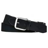 Mizuno boys Baseball Belt, Black, Youth OSFM US