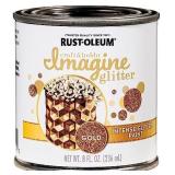 Rust-Oleum Glitter Paint Gold 8OZ