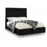 LEXI KING VELVET BLACK FOOTBOARD RAILS new