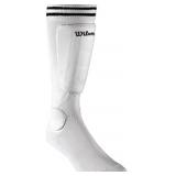 Wilson Soccer Sock Shin Guards - PeeWee Size, Whit