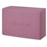 Gaiam Yoga Block - Supportive Latex-Free EVA Foam