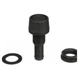 Attwood 1607-3 Polypropylene Fuel Vent, Black