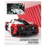 Nifeliz P1 Race Car Model Building Kit, Build and