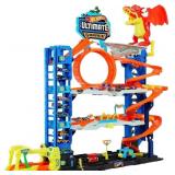 Hot Wheels City Toy Car Track Set Ultimate Garage
