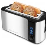 Elite Gourmet ECT-3100## Long Slot Toaster, Reheat