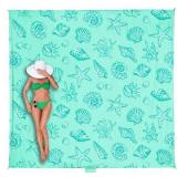 WEKAPO Beach Blanket Waterproof Sandproof Oversize
