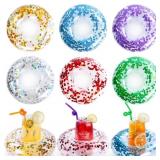 MCPINKY 6PCS Inflatable Drink Holders, Circle Floa