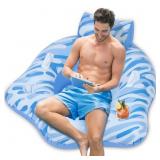 Inflatable Pool Floats for Adults, Heavy Duty Rive