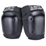 187 Killer Pads Fly Knee Pad, Black, X- Small