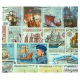 Motives 50 various Vessels and Boats stamps (Stamp