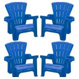 American Plastic Toys Kids (4-Pack, Blue), Stackab