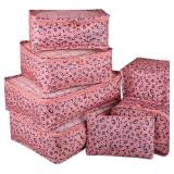 Vercord 7 Set Travel Packing Organizers Cubes Lugg