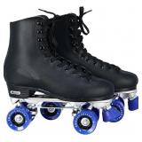 CHICAGO Skates Premium Black Quad Roller Skates fo