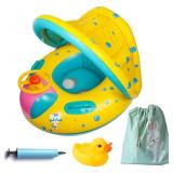 Inflatable Baby Swimming Pool Floats with Removabl