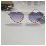 $30 Uva-uvb west loop heart sunglasses rose gold p