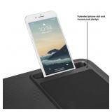 $50 LapGear Home Office Pro Lap Desks 21.1-in Blac