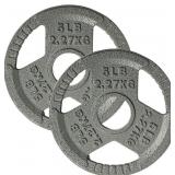 $37 Yes4All Tri-Grip Handles Cast Iron Olympic Wei