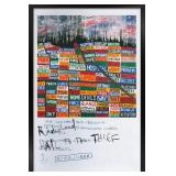 $55 Radiohead - Hail to the Thief Scribble Wall Po