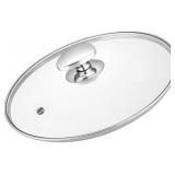 $17 Glass Lid For Pots, Pans and Skillets, Clear t