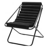 $60 Stylehouse Ribbed Folding Sling Lounge Chair,