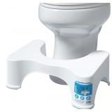$27 Squatty Potty Semi-Gloss White Plastic Toilet