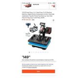 $150 VEVOR Heat Press, 5 in 1 Heat Press 12x15 Mac