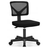 $50 Sweetcrispy Small Office Desk Chair, Ergonomic