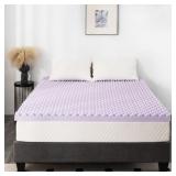 $120 Egg Crate Lavender Topper 3' full 54x75x3
